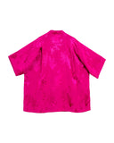 ［&ellecy］孔雀ジャガードシャツ(ピンク)│ミロードオンライン