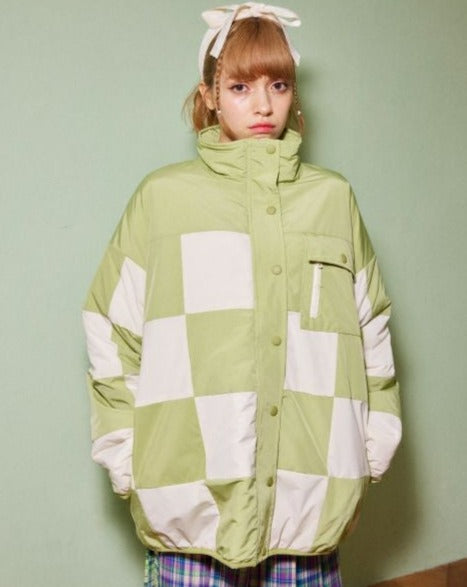 CHECKERED FLAG PADDING JACKET│ミロードオンライン – MYLORD ONLINE