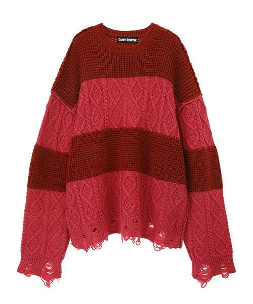 DOCKING BORDER KNIT│ミロードオンライン – MYLORD ONLINE