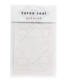 《usomuso》tatoo seal ※倒福ホワイト│ミロードオンライン