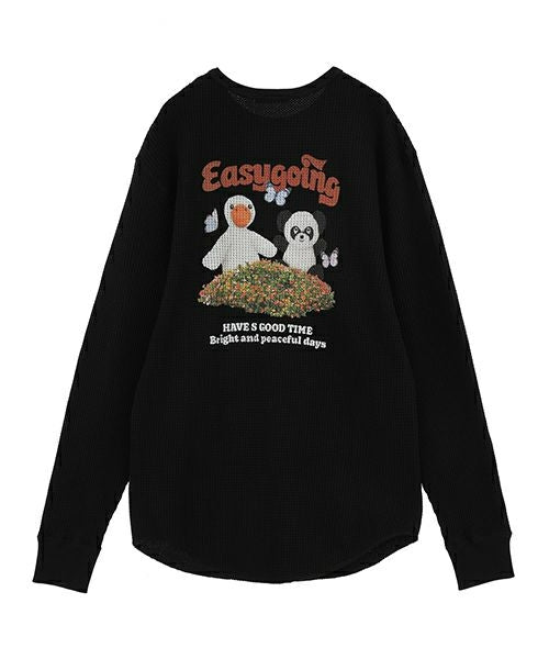 EASY GOING WAFFLE L/S TEE│ミロードオンライン – MYLORD ONLINE